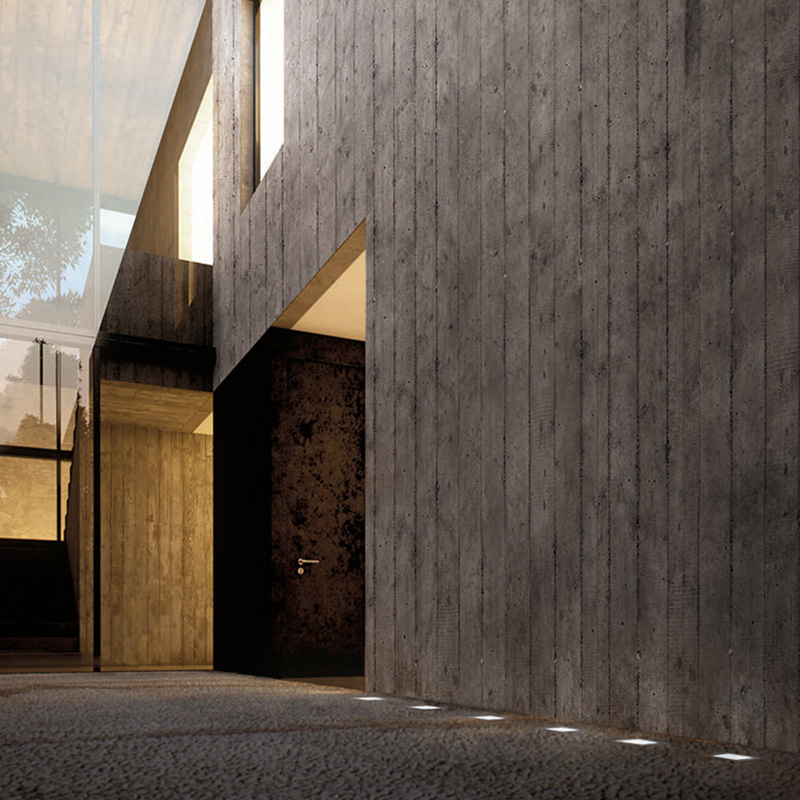 Betonlook muur Culemborg